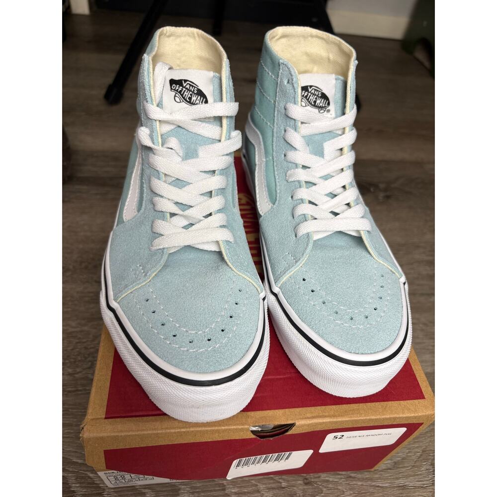 NWB - 5M/6.5W - Vans Sk8-Hi Tapered - Canal Blue Sneakers - Picture 3 of 9